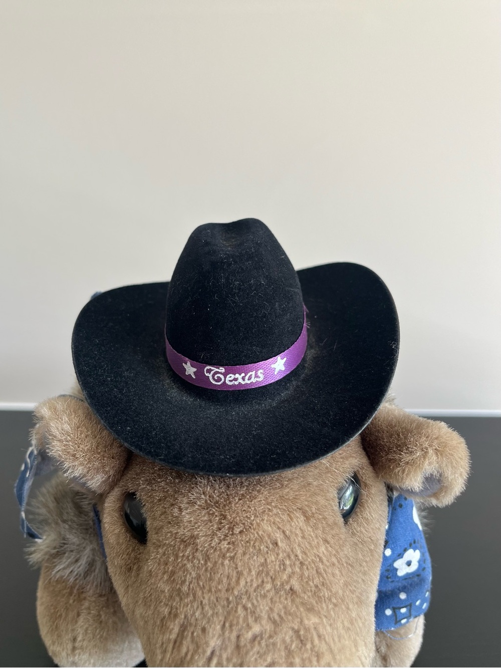 Yippie Yi Yay Texas Armadillo Stuffed Animal Plush Cowboy Hat Blue Bandana 12in - Picture 7 of 13